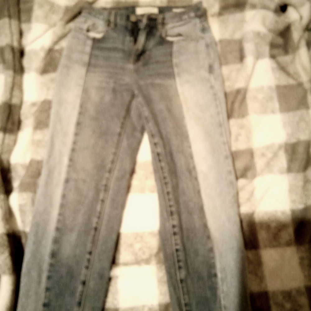 Vintage Pacsun split dyed jeans size 23